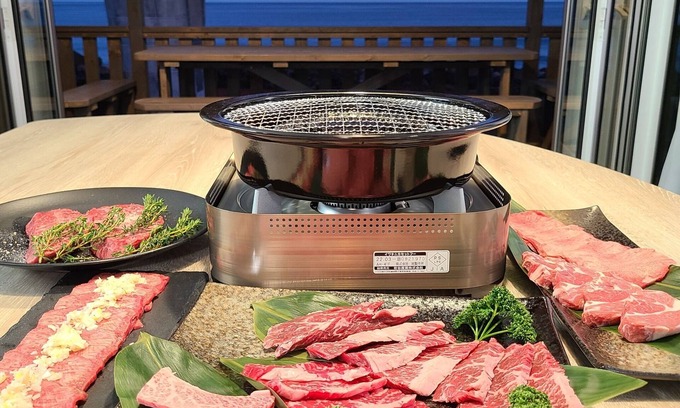 Hitachi House | Yakiniku available in the living room A villa wh/Hitachi Ibaraki