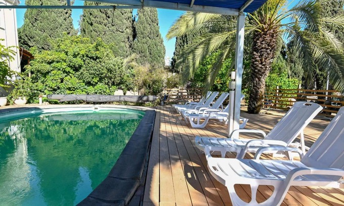 Emek Izrael Apartment | YalaRent Valley view complex In Merhavia with Private heated Pool