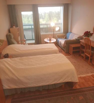 Ikaalinen Apartment | Yksiö upealla järvinäkymällä Termessä