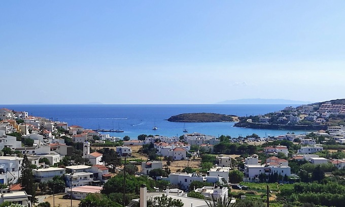 Batsi House | Zenios Andros - Cycladic house with amazing view