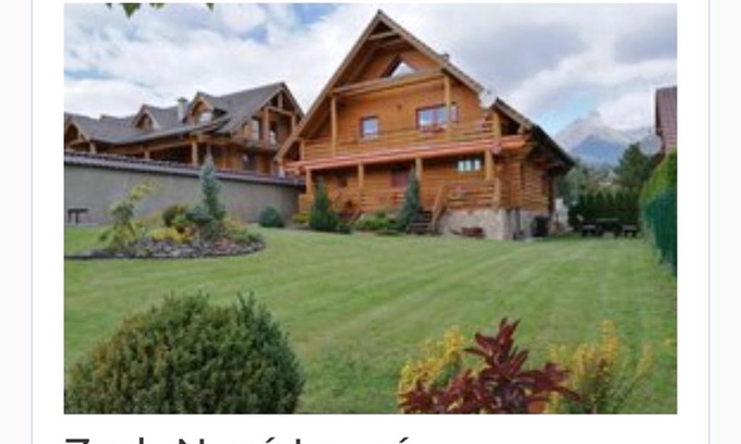 Nova Lesna House | Zrub Nová Lesná