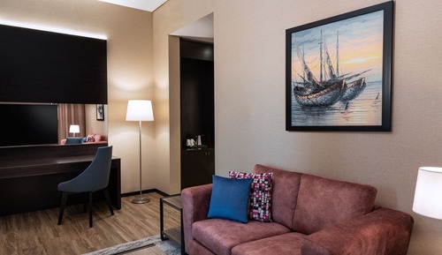 Junior Suite, (20% Discount on F&B outlet, A bottle of selected Beverage)