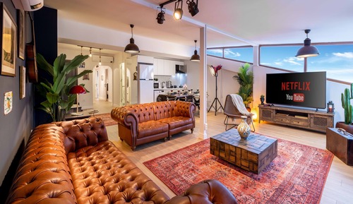 Panoramic Condo, Multiple Beds, Sea View