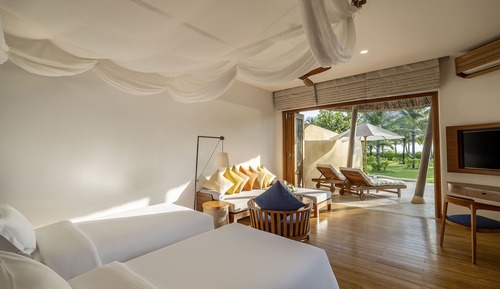 1-Bedroom Pool Villa with 2 Single Beds