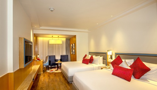 Room, Multiple Beds, Smoking