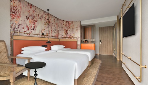 Room, 2 Twin Beds, Non Smoking (View)