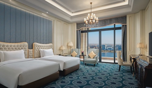 Standard Room, 2 Double Beds, Lake View