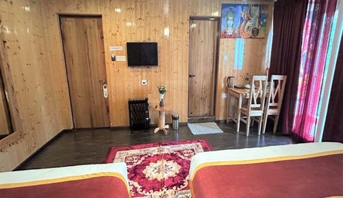 Luxury Family Room with Mountain View