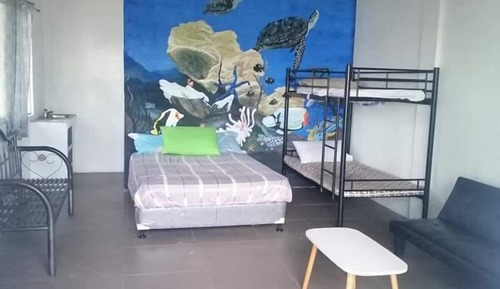 Family Quadruple Room, Ocean View, Beachside