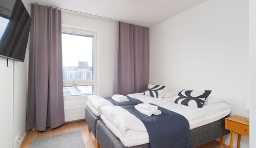 Luxury Penthouse, Partial Lake View