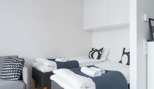 Deluxe Condo, Balcony, City View