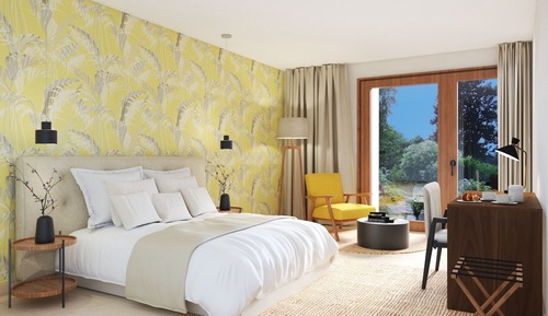 Comfort Double Room, Garden View (Reduced Mobility)