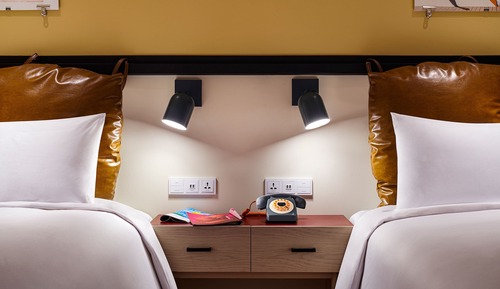 Family Room, 2 Queen Beds, City View