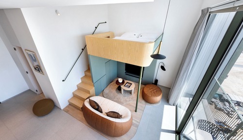 Corner Deluxe Loft Studio