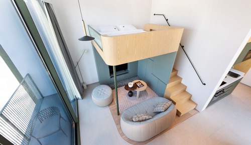 The Muse Skyline Deluxe Loft Studio with Terrace