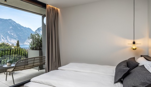 Family Room, Terrace, Partial Lake View