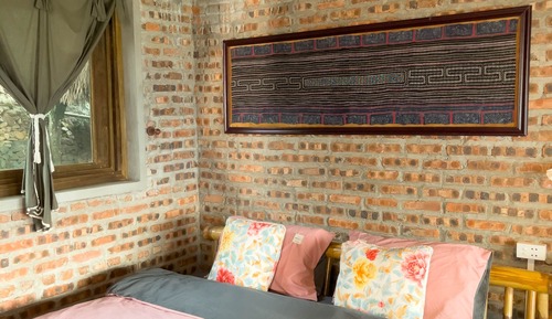 Basic Bungalow, 1 Double Bed, Balcony, Garden View