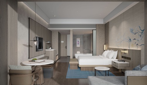 Executive Room, 1 King Bed, Mountain View