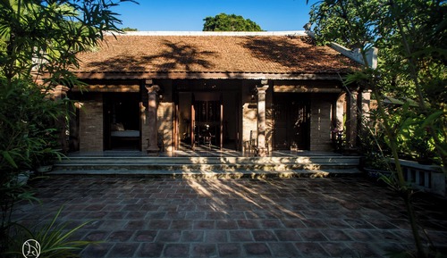 Thoc Quadruple House (King bed + Twin beds)