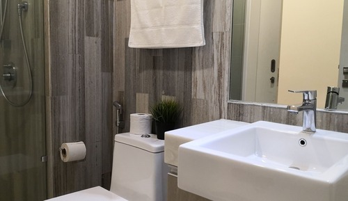 Comfort Shared Dormitory, Refrigerator & Microwave, Garden View