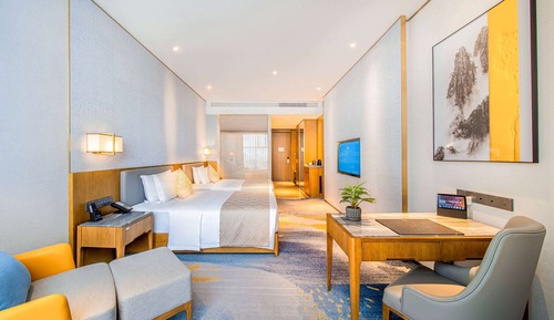 Deluxe Room, 2 Double Beds, Non Smoking