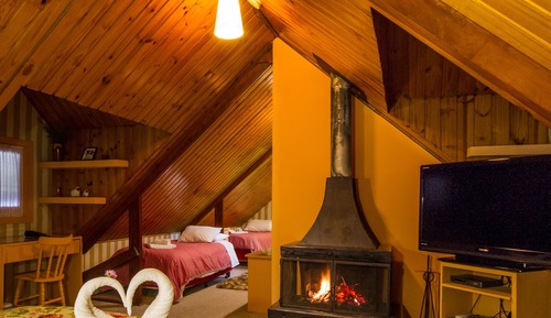 Chale Deluxe com Banheira e Lareira