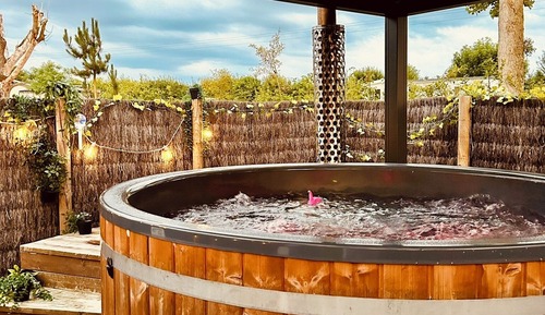 Dôme avec espace bien-être privé