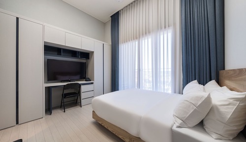 Deluxe Twin Room, 2 Queen Beds, Non Smoking, Kitchen