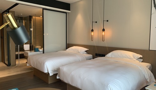 Room, 2 Double Beds, Courtyard View