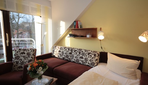 Basic Single Room, 1 Twin Bed, Park View