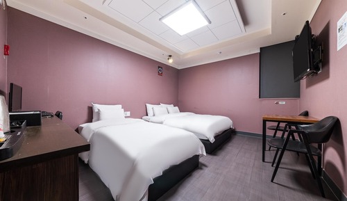 Room (Twin Room B (double & single Netflix )