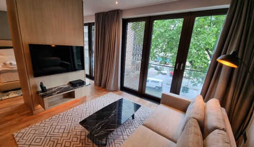 Superior Studio, 1 King Bed, Non Smoking, Kitchen