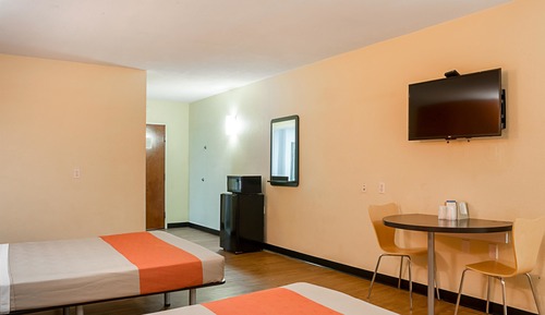 Standard Room, 2 Queen Beds, Non Smoking, Refrigerator & Microwave