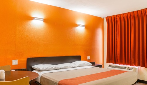 Standard Room, 1 King Bed, Non Smoking, Refrigerator & Microwave