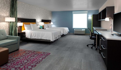 Studio, 2 Queen Beds, Accessible, Bathtub (Mobility & Hearing)