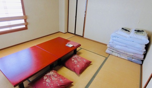 Japanese Style Room for 4 People with Private Toilet