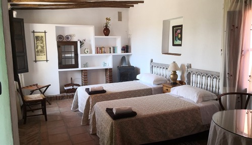 Basic Double Room, 2 Twin Beds, Accessible, Garden View