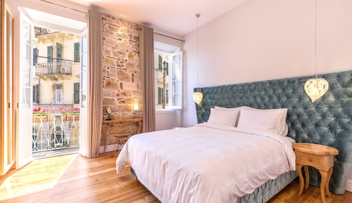 Deluxe Double Room with Balcony, Sea View (#6)