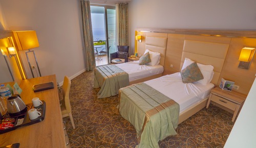 Standard Double or Twin Room, 1 Double or 2 Twin Beds, Sea View
