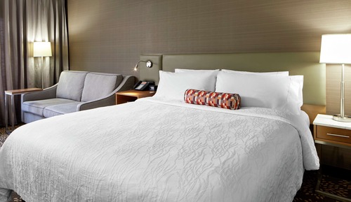 1 King Bed with Whirlpool