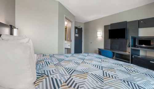 Standard Room, 1 Queen Bed, Non Smoking, Refrigerator & Microwave