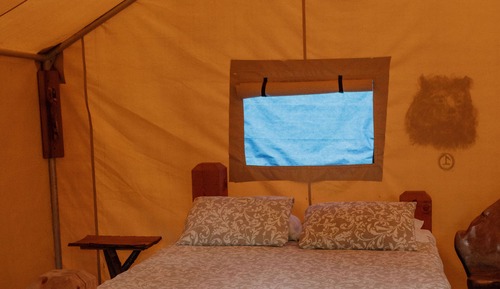 Superior Tent, 1 Queen Bed, Balcony