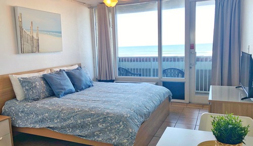 Panoramic Studio, 1 King Bed, Kitchen, Ocean View