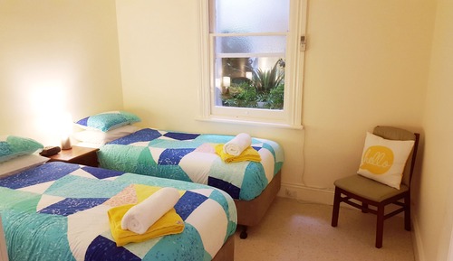 Family Apartment, 2 Bedrooms, Partial Ocean View, Beachfront (Apartment 3)