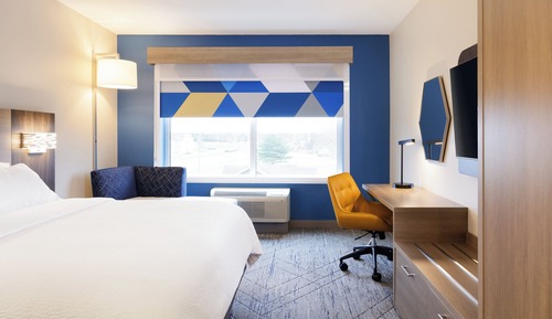 Standard Room, 1 King Bed, Roll-in Shower (Mobility Accessible)