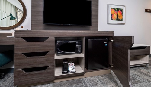 Room, 1 King Bed, Refrigerator & Microwave