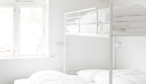 Family Room, Shared Bathroom