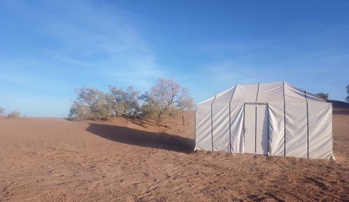 Standard Tent, 2 Bedrooms, Valley View, Garden Area