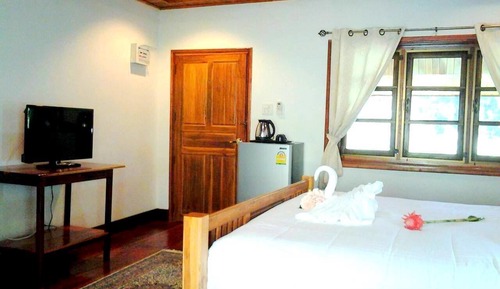 Superior Garden view with private back balcony