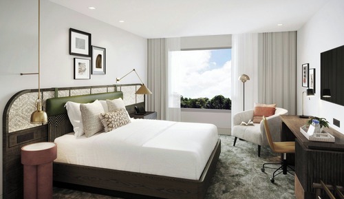 Room, 1 King Bed, City View